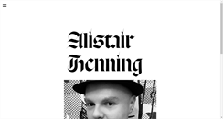 Desktop Screenshot of alistairhenning.com